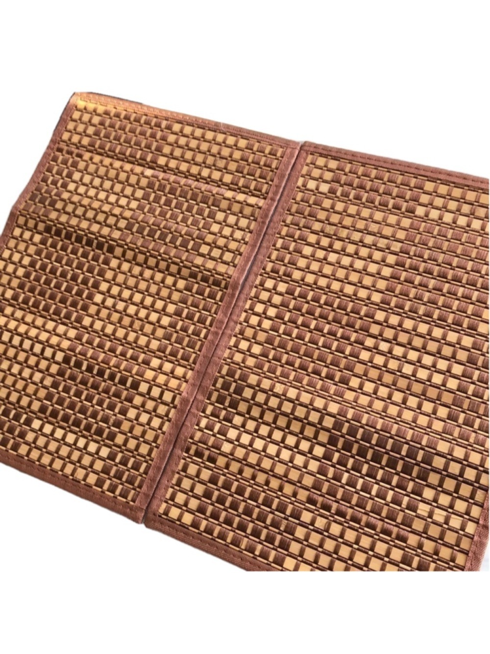 Set of 2 Wood Fabric Placemats